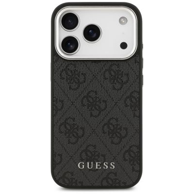 3. Etui Guess 4G Classic Logo MagSafe na iPhone 17 Pro - czarne