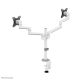 10. Neomounts DS60-425WH2 uchwyt / stojak do monitorów 68,6 cm (27") Biurko Biały