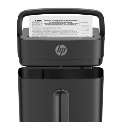 4. HP One Shred 6CC niszczarka Rozdrabnianie przez cięcie cząstek 68 dB Czarny