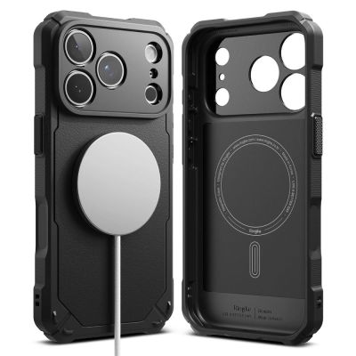 2. Etui Ringke Rugged Gear Magnetic MagSafe na iPhone 18 Pro Max / 17 Pro Max - czarne