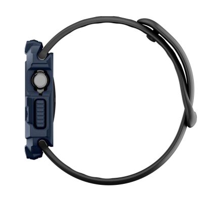 7. Etui Spigen Rugged Armor na Apple Watch 42 mm - granatowe