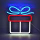 5. FIGURKA NEONOWA LAMPKA PREZENT