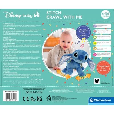 4. Clementoni Disney Baby 17537 zabawka pluszkowa