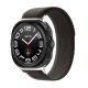 3. Pasek Tech-Protect Nylon na Samsung Galaxy Watch Ultra (47 mm) - czarno-pomarańczowy