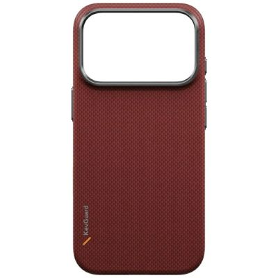 5. Etui UNIQ Keva EDGE Magclick Charging na iPhone 18 Pro / 17 Pro - czerwone