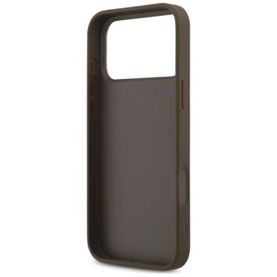 7. Etui Guess 4G Classic na iPhone 17 Pro Max - brązowe