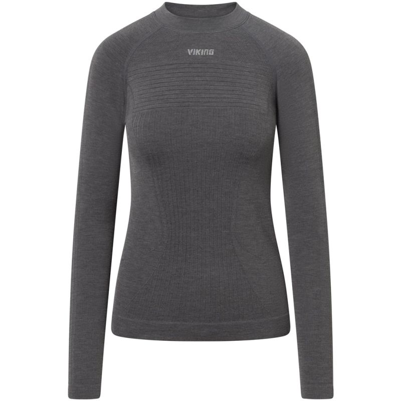 Bielizna damska VIKING Tende Lady Longsleeve PrimaLoft Cashmere szara   XXL