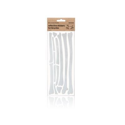 4. Naklejka BOOKMAN Reflective Bone Stickers