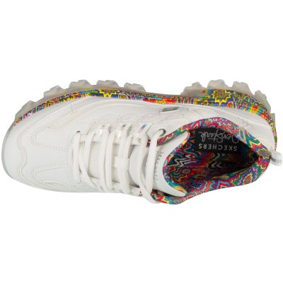 3. Skechers Jen Stark: Hi-Ryze - Deco Drip 177958-WMLT Białe 38