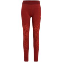 Legginsy termoaktywne damskie Odlo KINSHIP PW 200 czerwone