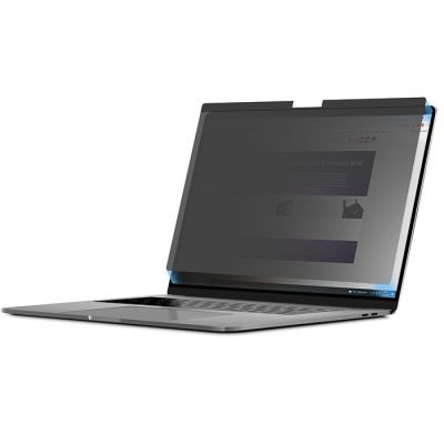 6. Qoltec Filtr prywatyzujący do MacBook Air 13.6" | Magnetyczny | Ochrona wzroku