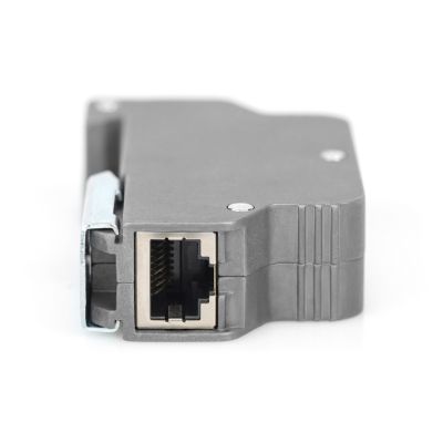 12. Digitus PoE Surge Protector (RJ45), montaż na szynie DIN, do użytkowania wewnątrz pomieszczeń