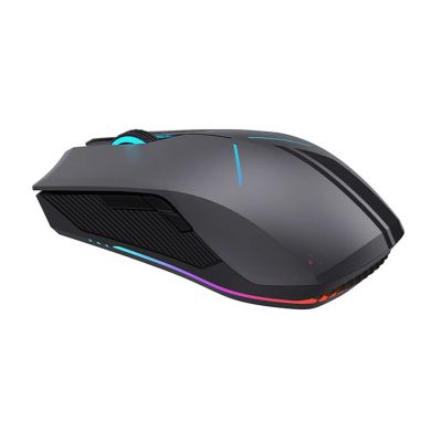 3. Mysz gamingowa Machenike M721 bezprzewodowa 10000 DPI z podświetleniem RGB - czarna