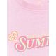 6. T-shirt boxy z nadrukiem dziewczęcy 4F 4FJRAW26TTSHF4324-056S