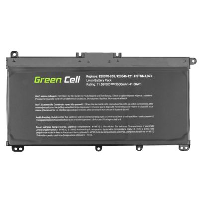 4. GREEN CELL BATERIA HP145 TF03XL DO HP PAVILION 14 15 15T 15Z 17 17Z 3400MAH 11,55V