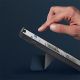 13. Etui UNIQ Transforma Magclick Charging na iPhone 14 Plus - niebieskie