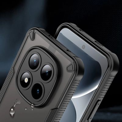 4. Etui Tech-Protect Rugged Shield na Xiaomi Poco M8 Pro / Xiaomi Redmi Note 15 Pro+ 5G - czarne