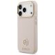 2. Etui Guess Grained Strass Logo MagSafe na iPhone 17 Pro - różowe