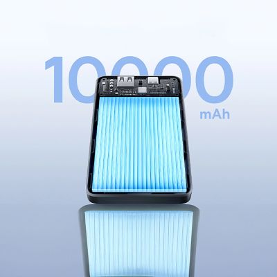 10. Powerbank Baseus EnerFill FP11 10000mAh 15W (z czarnym kablem Simple USB-C - USB-C 20V/3A 30cm) - czarny