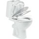 TOILET CLOSE COUPLE 355X620X760 ALPHA