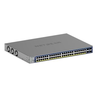 Switch Netgear GS752TXPv3 52p PoE 380W (PoE+: 48p)  Managed Gigabit/10G