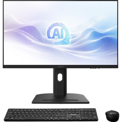 4. MSI Modern AM273QP AI 1UMG-221AT Intel Core Ultra 7 155H 68,6 cm (27") 2560 x 1440 px All-in-One PC 32 GB DDR5-SDRAM 1 TB SSD Windows 11 Pro Wi-Fi 6E (802.11ax) Czarny
