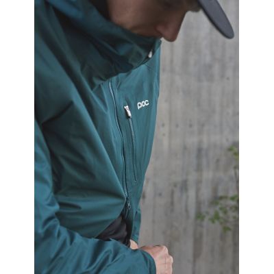 3. Kurtka rowerowa POC M'S Motion Rain Jacket zielony