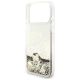 6. Etui Guess Liq. Glitter 4 Charms na iPhone 17 Pro Max - złote