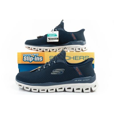 19. Buty Skechers Glide-Step Slip-Ins M 233010/NVY