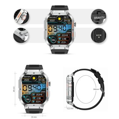 8. Smartwatch Gravity GT6-5