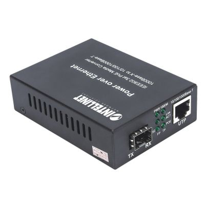 5. Intellinet 508216 konwerter sieciowy 1000 Mbit/s Czarny