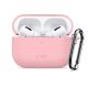 3. Etui Tech-Protect Silicone Hook na AirPods Pro - różowe