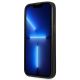 5. Etui Guess Saffiano Triangle Logo na iPhone 13 Pro Max 6,7" - srebrne