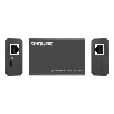 6. INTELLINET Gigabit Ultra PoE-Splitter mit USB-C-Ausgang 45W