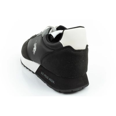 5. U.S Polo Assn buty sportowe sneakersy męskie modne wygodne czarne
