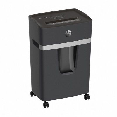 4. HP PRO SHREDDER 10MC Niszczarka mikrościnki, P-5, 10 kart., 20l, ciemnoszara
