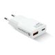 3. EVERACTIVE ŁADOWARKA SIECIOWA 1 X USB, 1 X USB-C QUICK CHARGE 3.0 20W SUPER SLIM BIAŁA SC-340Q