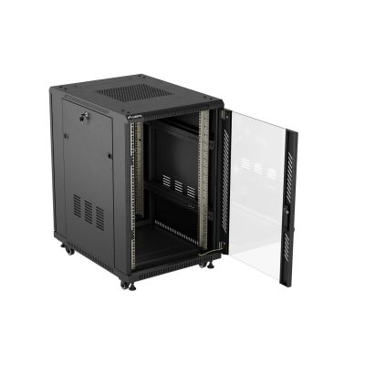 24. LANBERG SZAFA STOJĄCA RACK 19" 18U 600X800 CZARNA