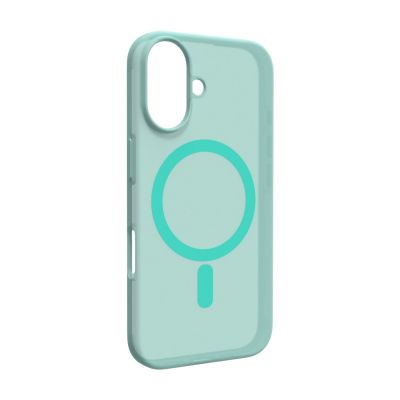 5. Etui silikonowe Puro Daylight MagSafe do iPhone 16 - zielone