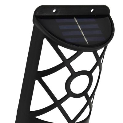 13. LAMPA SOLARNA ŚCIENNA TAŃCZĄCE PŁOMYKI 36 LED