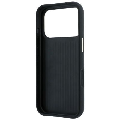 7. Etui Guess Smooth & Big Strass Logo & Strap do iPhone 18 Pro Max / 17 Pro Max czarny