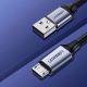 2. Kabel Ugreen US290 60148 USB-A / micro USB 2.4A 2m - szary
