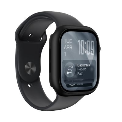 3. Etui ochronne AMAZINGTHING Minimal na Apple Watch Series 11 46mm - czarne