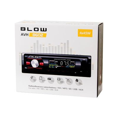 4. BLOW RADIO AVH-8602 MP3/USB/SD/MMC