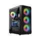 3. LOGIC OBUDOWA LOGIC PORTOS ARGB MIDI USB 3.0 BLACK