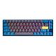 Ducky One 3 SF DayBreak klawiatura Gaming USB Niemiecki Czarny, Niebieski