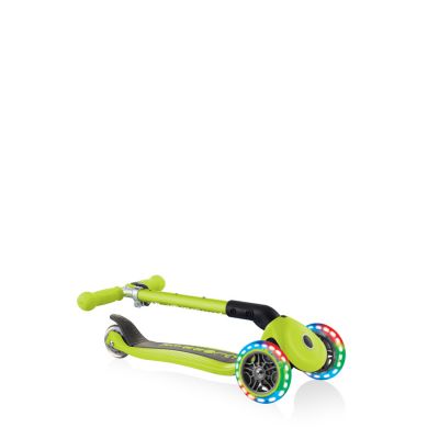 5. Hulajnoga 3-kołowa Globber Foldable Lights Lime Green Jr 437-106