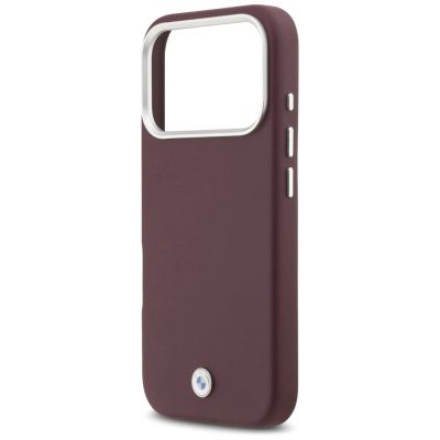 6. Etui BMW Sign Full Wrapped Metal MagSafe na iPhone 17 Pro - czerwone