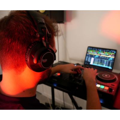 6. Hercules HDP DJ60 Słuchawki Przewodowa Opaska na głowę Muzyka Czarny