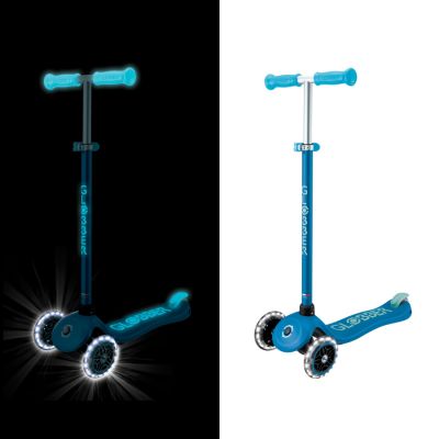 2. Hulajnoga PRIMO PLUS GLOW LIGHTS - Petrol Blue (443-100)